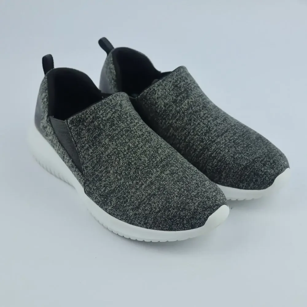 Skechers Size 11 Memory Foam Sneaker Shoes Ultra Flex 12848 Stretch Gray White
